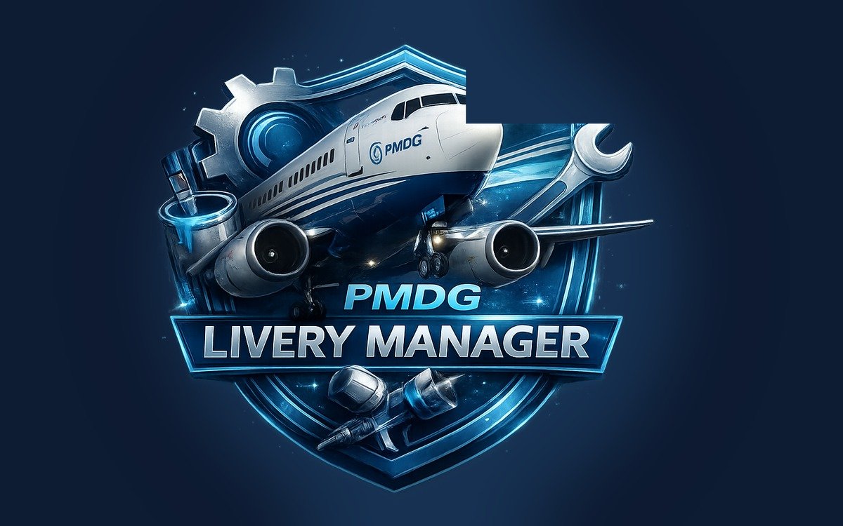 PMDG Livery Manager badge artwork