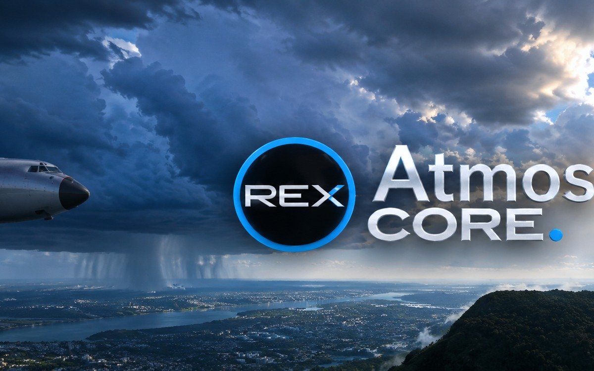 REX Atmos 2024 storm clouds and breaking sunlight